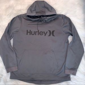 Billabong Grey Hoodie with Nike Therma Fit Small